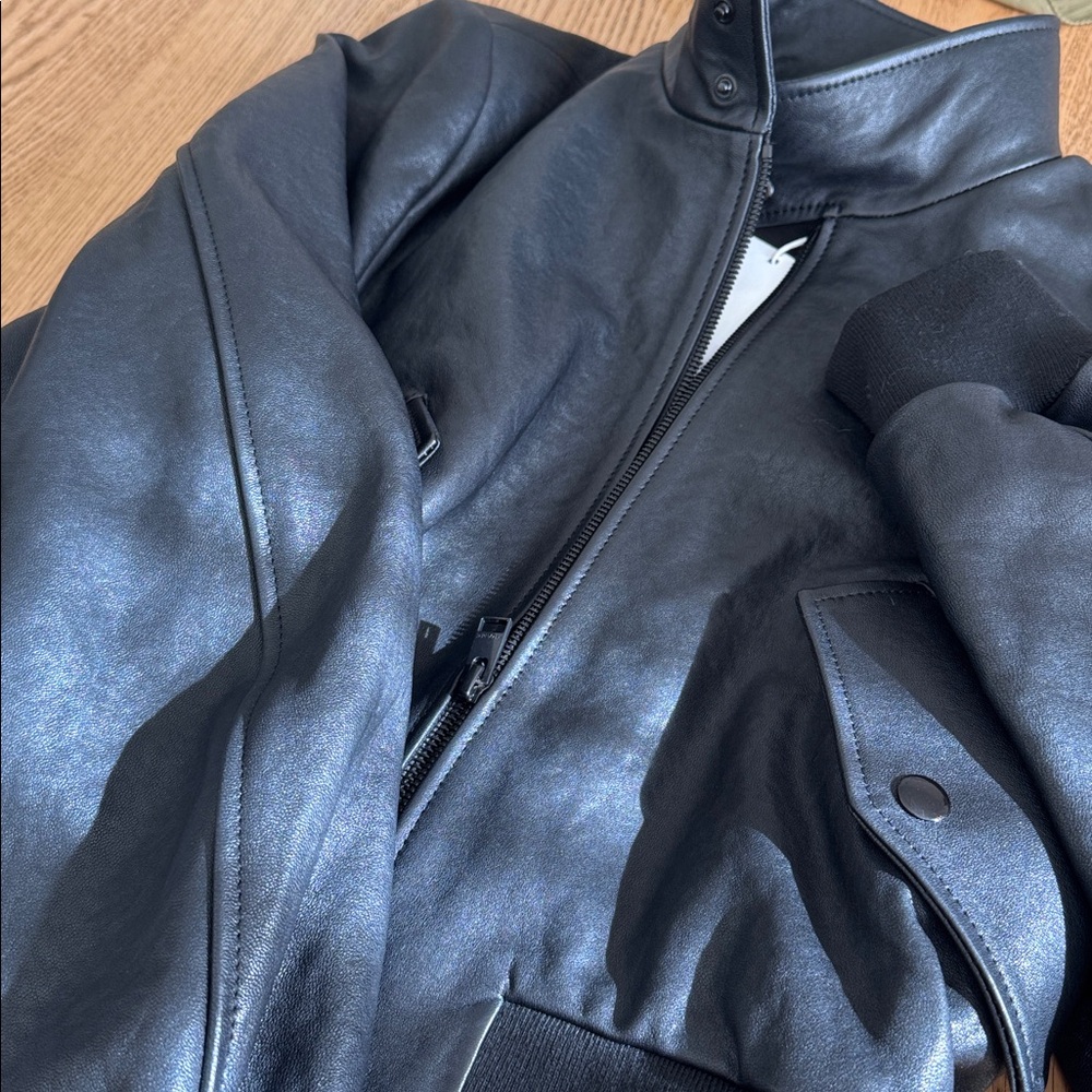 Frame Harrington leather jacket - Picture 7 of 7